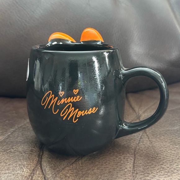 Minnie Mouse Skeleton Hand Painted Disney Halloween Mug - Picture 7 of 9